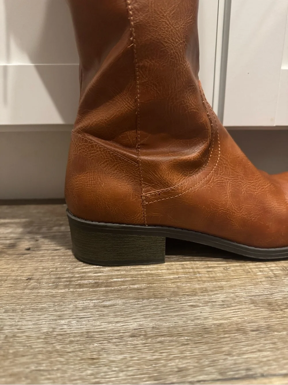 Women's Over-the-Knee Riding Boots in Chestnut